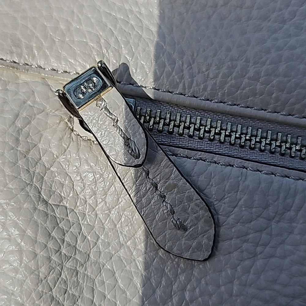 Cole Haan crossbody with fox pom - Picture 6 of 11